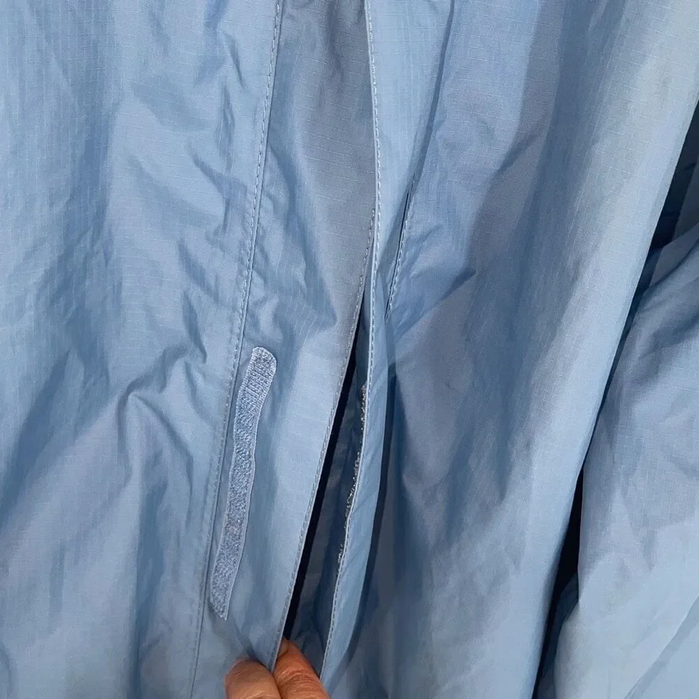 The North Face Mens Dry Vent Long Sleeve Windbreaker Jacket Blue Size Large‎